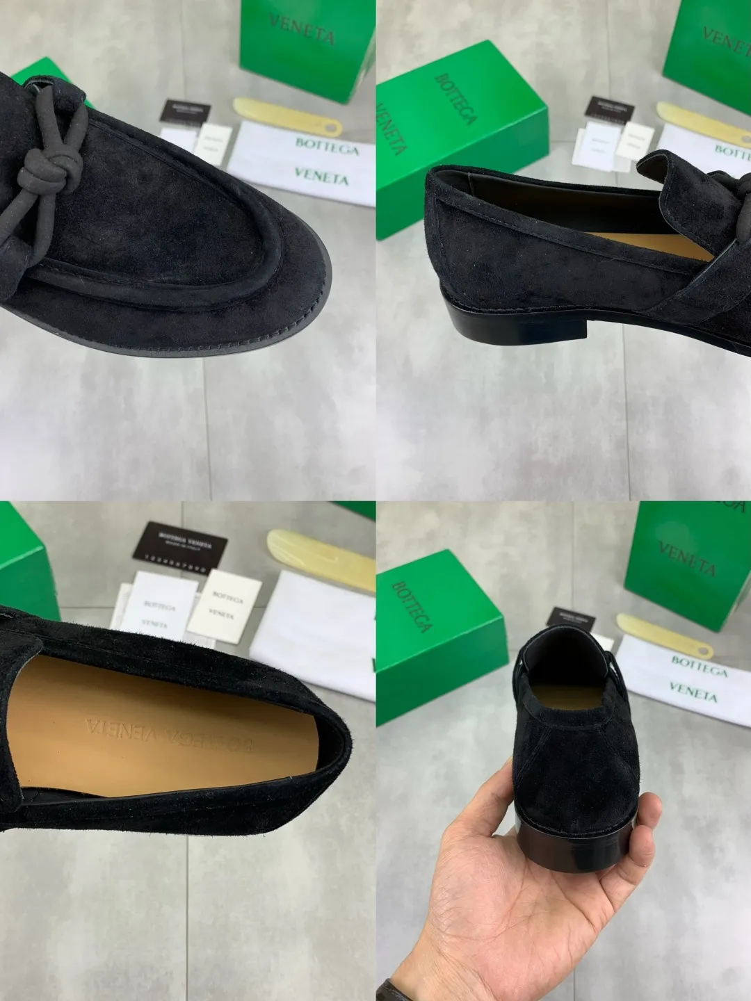 Men's shoes 💰P820 [New model] (genuine leather outsole) water-dyed cow lining 💰High-quality business couple leather shoes 💎💎💎 BOTTEGA VENETA official website synchronizes the latest top version of BV in the market, accept material comparison, shoe type comparison, process comparison, practical and textured, versatile and suitable for any occasion, the more you look at it, the more flavorful it becomes. Purely hand-knitted craftsmanship - Upper material, calfskin imported from Italy 🇮🇹 - High-quality water-dyed cowhide lining - Original private model customized leather outsole -Size: Female 35-39 (40 ordered) Male 39-44 (38 45 can be customized) Color: Multiple colors available